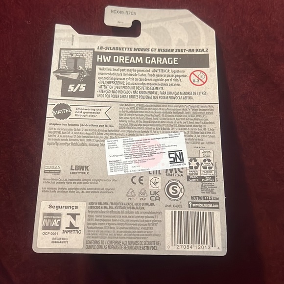 HOTWHEELS LB NISSAN GTR R35 - Picture 2 of 2